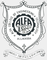 Alfa College of Engineering and Technology_logo