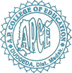 A P College of Education_logo