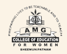 A M G College of Education for Women_logo