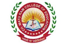Ch Matu Ram College of Education_logo