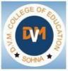 Dvm College of Education_logo