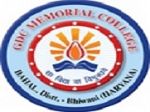 GDC  Memorial College_logo