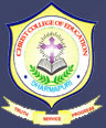 Christ College of Education_logo