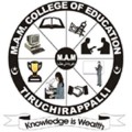 M A M College of Education_logo
