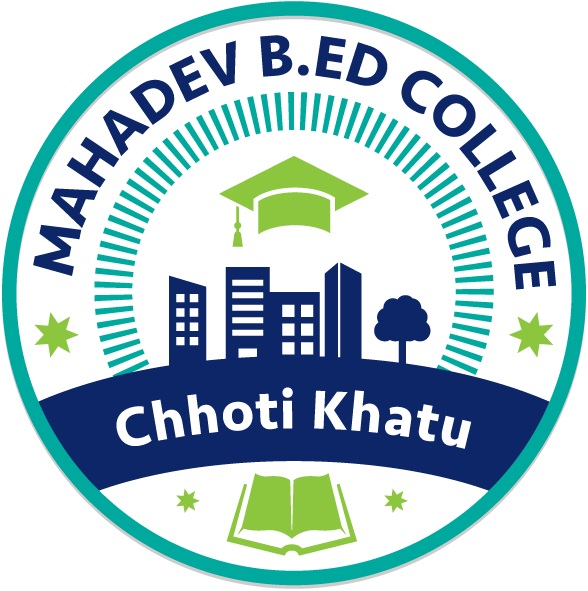 Mahadev B Ed College_logo