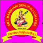 Smt Manbhari Devi P G College_logo