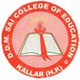 Dwarka Dass Memorial Sai College of Education_logo