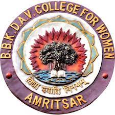 BBK DAV College for Women_logo