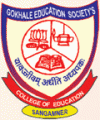 Gokhale Education Society's College of Education_logo