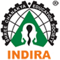 Indira College of English_logo