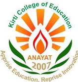 Kirti College of Education_logo