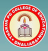 Thakur Pg College of Education_logo