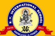 K V International School-logo