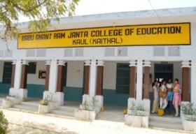 Babu Anant Ram Janta College of Education_cover