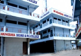 Sri Arunodaya Degree and P G College_cover