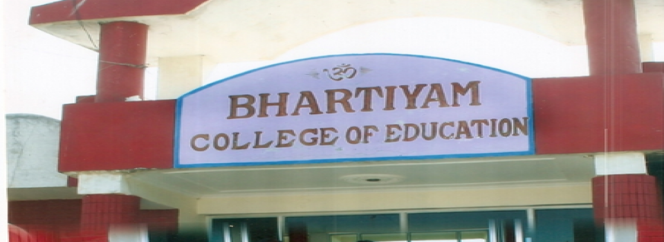 Bhartiyam College of Education_cover
