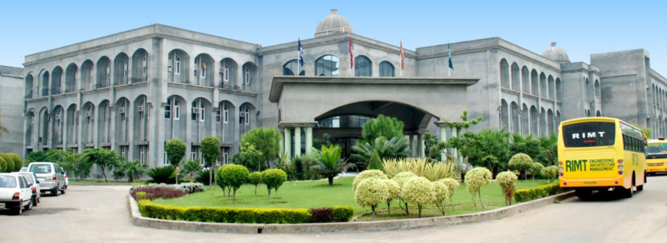 RIMT - Maharaja Agrasen Engineering College_cover