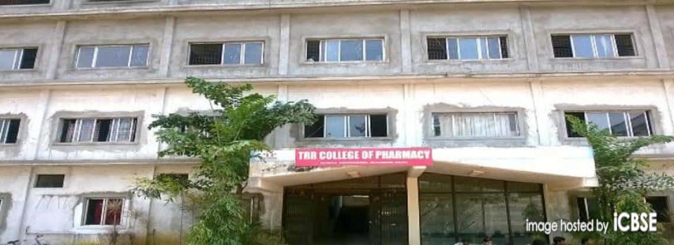 T R R College for Pharmacy_cover