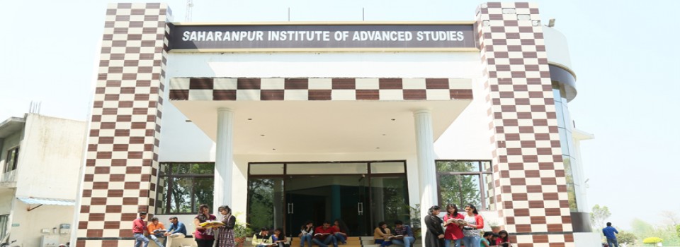 Saharanpur Institute of Advanced Studies_cover