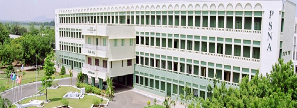 P S N A College of Engineering and Technology_cover