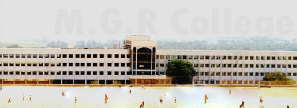 MGR College of Arts and Science_cover