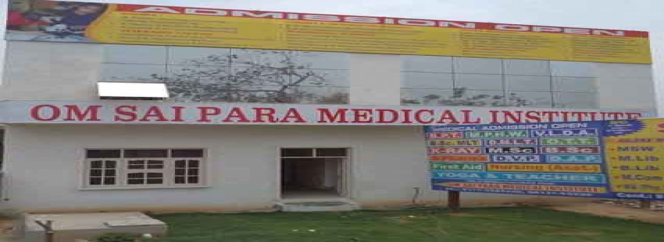 Om Sai Para Medical Institute_cover
