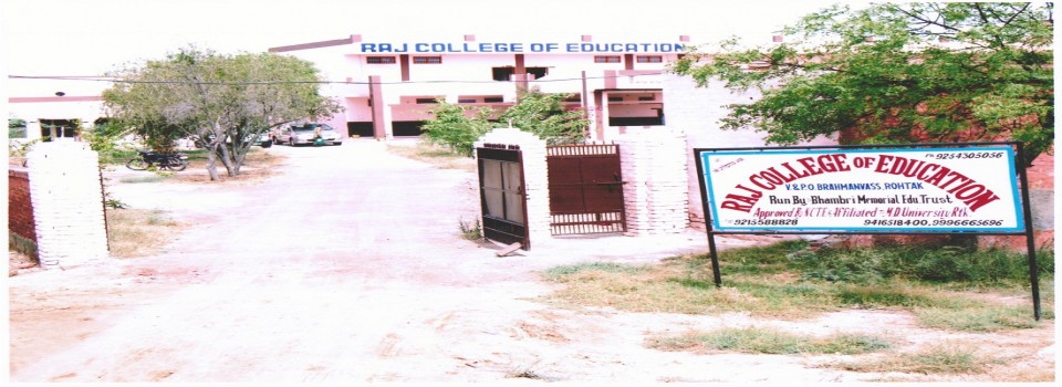 Raj College of Education_cover