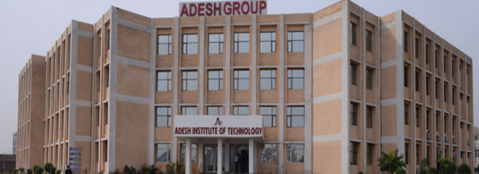 Adesh Institute of Technology_cover