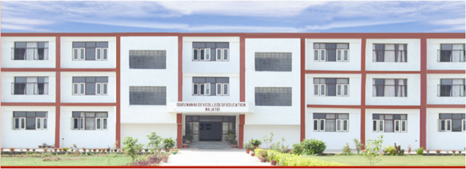 Guru Nanak Dev College of Education_cover