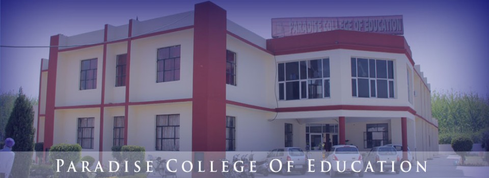 Paradise College of Education_cover