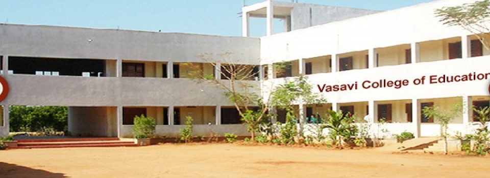 Vasavi College of Education_cover