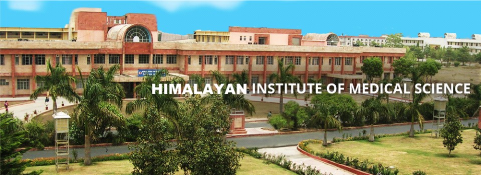 Himalayan Institute of Medical Sciences_cover