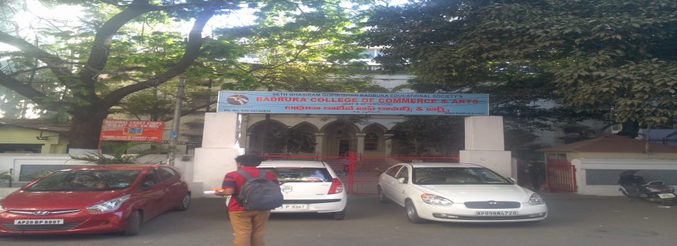 Badruka College Post Graduate Centre_cover