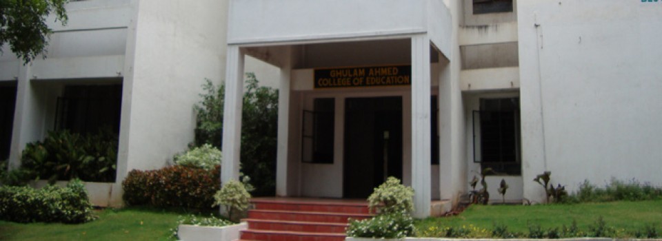 Ghulam Ahmed College of Education_cover