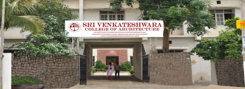 Sri Venkateswara College of Architecture_cover