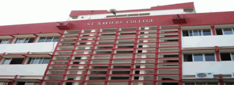 St. Xavier'S College of Arts And Science_cover