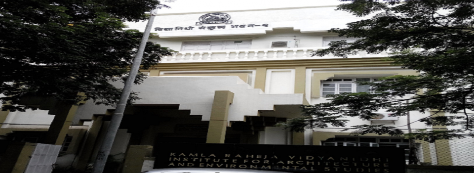 Kamla Raheja Vidyanidhi Institute of Architecture and Environmental Studies_cover