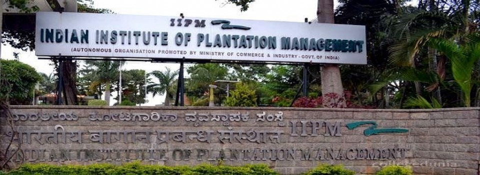 Indian Institute of Plantation Management_cover