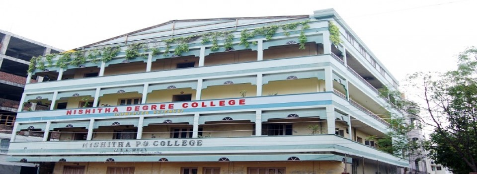 Nishitha Degree and P G College_cover