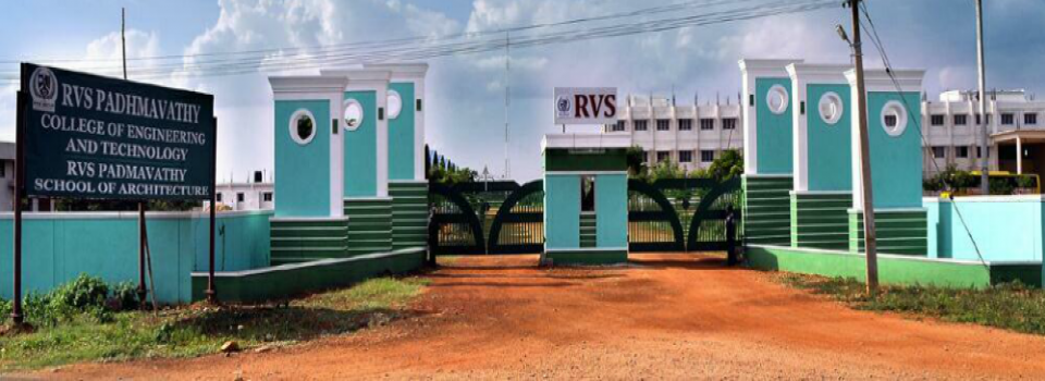 RVS Padhmavathy College of Engineering and Technology_cover