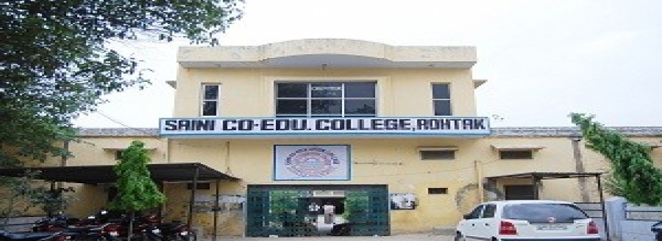 Saini Co-Education College_cover