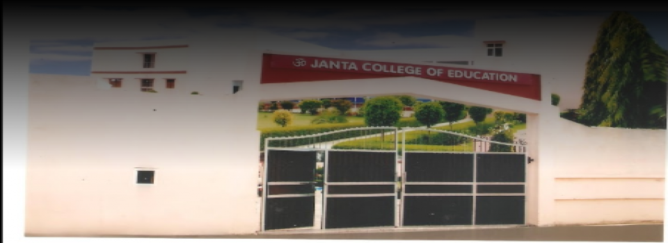 Janta College of Education_cover